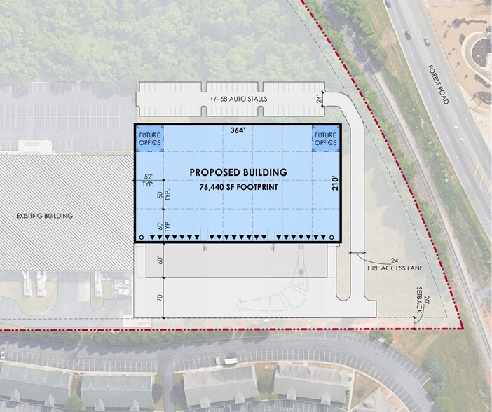 142 Vista Centre Dr dr, Forest, VA à louer - Plan de site – Image 1 sur 5