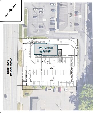Plus de détails pour 6674 Dixie Hwy, Clarkston, MI - Local commercial à louer