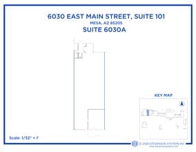 6016-6036 E Main St, Mesa, AZ à louer Plan de site– Image 1 sur 1