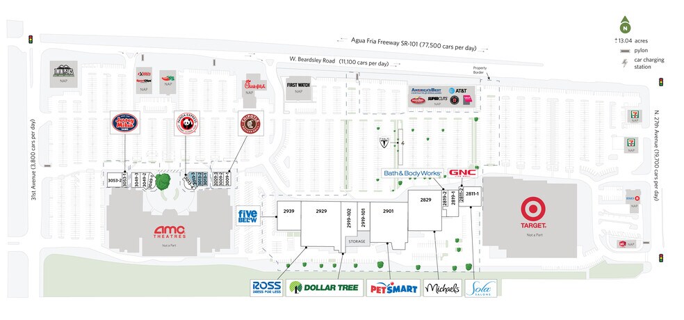 2805-3053 W Agua Fria Fwy, Phoenix, AZ à louer - Plan de site – Image 2 sur 28