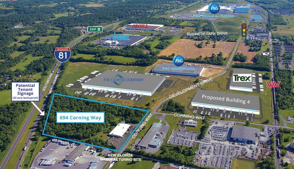 694 Corning Way, Martinsburg, WV à louer - Aérien – Image 2 sur 11