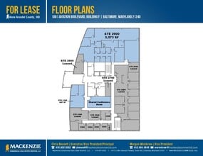 1001 Aviation Blvd, Baltimore, MD à louer Plan d’étage– Image 1 sur 1