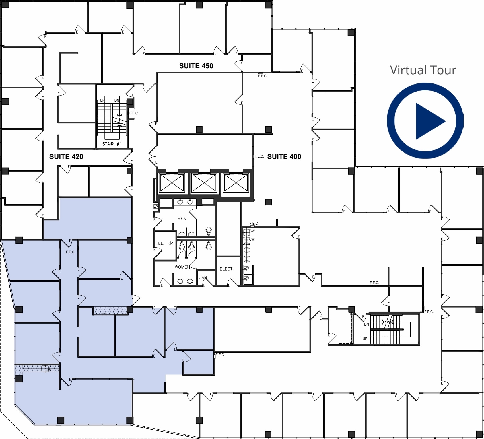5000 Van Nuys Blvd, Sherman Oaks, CA à louer Plan d’étage– Image 1 sur 1