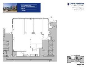 2701 Technology Dr, Annapolis Junction, MD à louer Plan d’étage– Image 1 sur 1