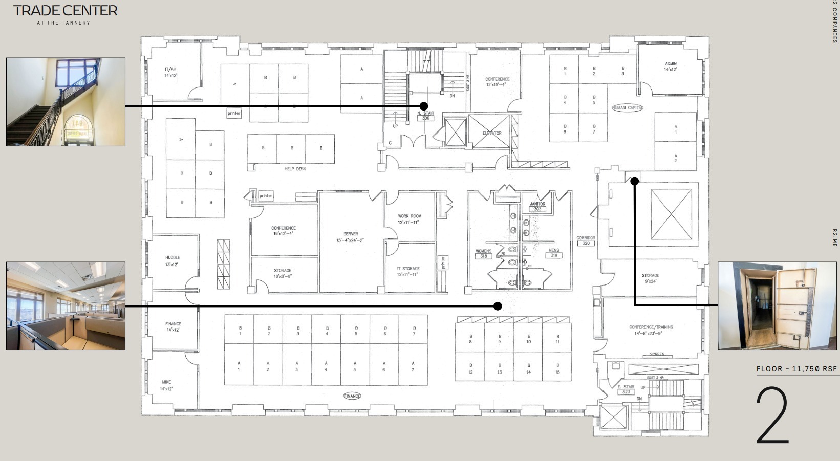 647 W Virginia St, Milwaukee, WI à louer Plan d’étage– Image 1 sur 1