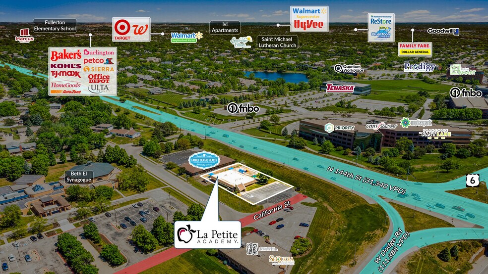 14406 California St, Omaha, NE à vendre - Photo de l’immeuble – Image 2 sur 5