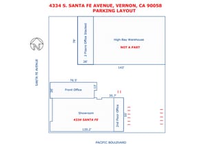 4334 S Santa Fe Ave, Vernon, CA à louer Photo de l’immeuble– Image 1 sur 1