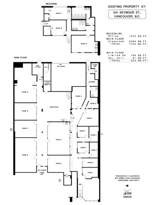 Plus de détails pour 541-547 Seymour St, Vancouver, BC - Local commercial à louer