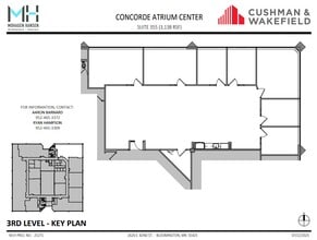2626 E 82nd St, Bloomington, MN à louer Plan d’étage– Image 1 sur 1
