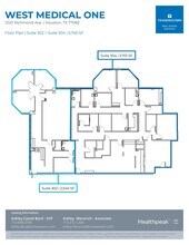 12121 Richmond Ave, Houston, TX à louer Plan d’étage– Image 2 sur 2