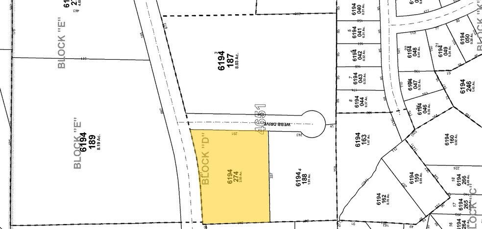 1723 Webb Dr, Norcross, GA à louer - Plan cadastral – Image 3 sur 3