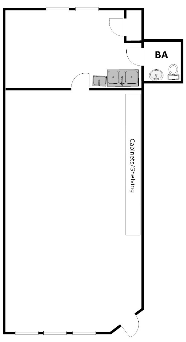 125 Mill St, Occoquan, VA à louer Plan d’étage– Image 1 sur 4