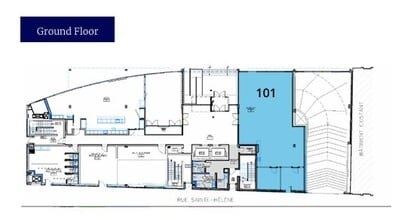 125 Boul Charest E, Québec, QC à louer Plan d’étage– Image 1 sur 1