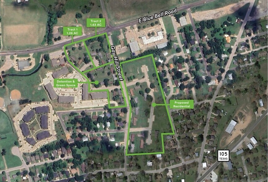 0 E Blue Bell Road, Brenham, TX à vendre - Photo de l’immeuble – Image 3 sur 4