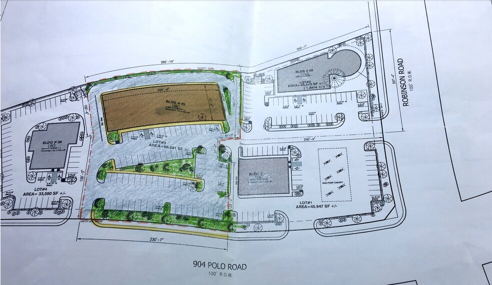 904 W Polo Rd, Grand Prairie, TX à louer - Plan de site – Image 2 sur 3