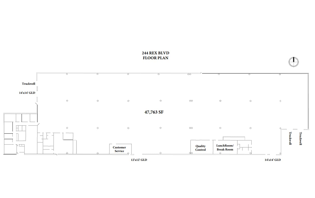 244 Rex Blvd, Auburn Hills, MI à vendre Plan d’étage– Image 1 sur 1