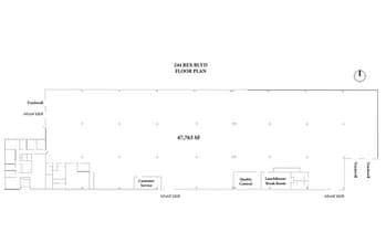 244 Rex Blvd, Auburn Hills, MI à vendre Plan d’étage– Image 1 sur 1
