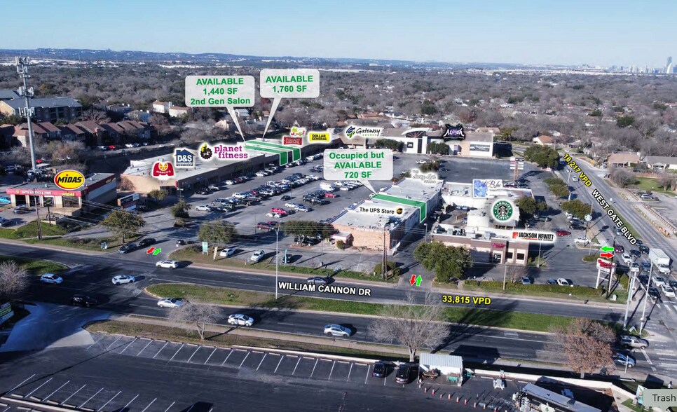 6800 Westgate Blvd, Austin, TX à louer - Photo de l’immeuble – Image 3 sur 6