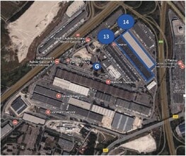 Garonor, Aulnay-sous-Bois, SSD - Vue aérienne vue de carte