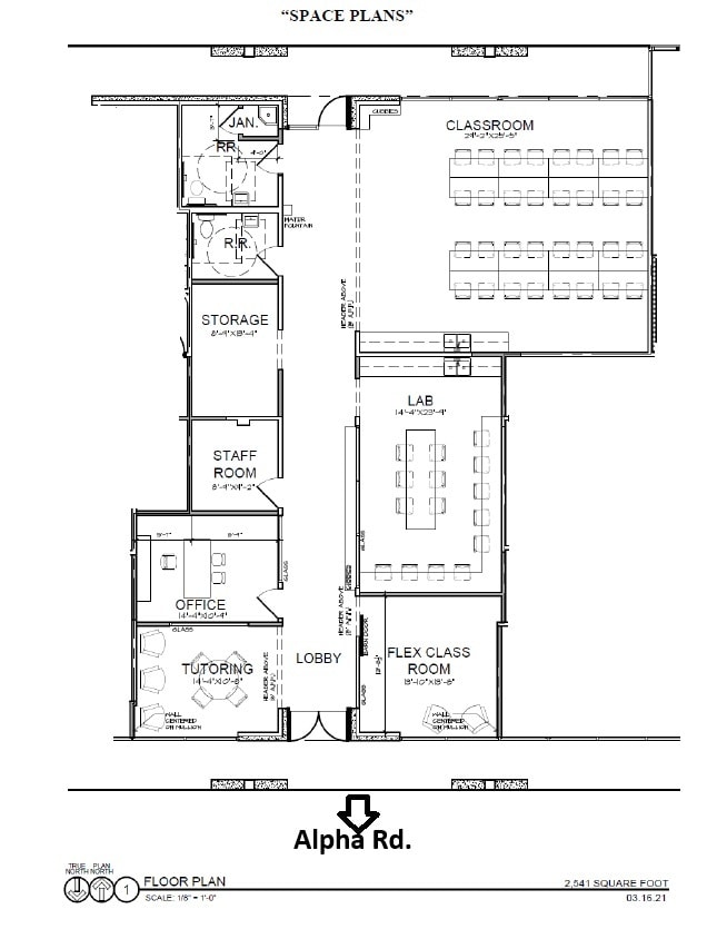 13500 Midway Rd, Farmers Branch, TX à louer Plan d’étage– Image 1 sur 5