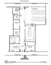 13500 Midway Rd, Farmers Branch, TX à louer Plan d’étage– Image 1 sur 5