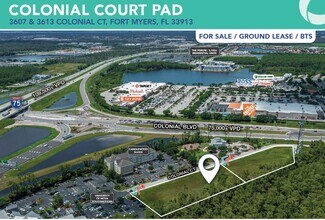 Plus de détails pour 3607-3613 Colonial Ct, Fort Myers, FL - Terrain à vendre