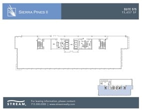 1575 Sawdust Rd, The Woodlands, TX à louer Plan d’étage– Image 1 sur 1