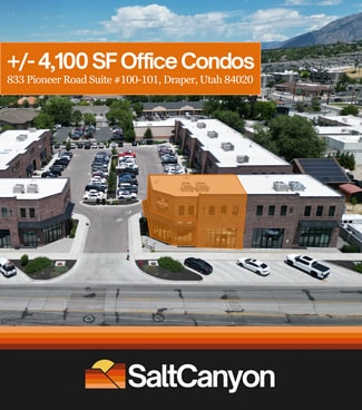 Plus de détails pour 827-833 E Pioneer Rd, Draper, UT - Bureau à vendre