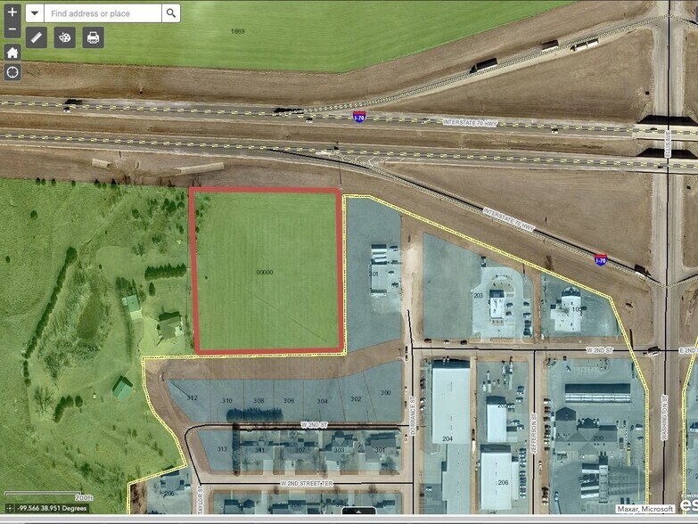 W 2nd St, Ellis, KS à vendre - Aérien – Image 1 sur 1
