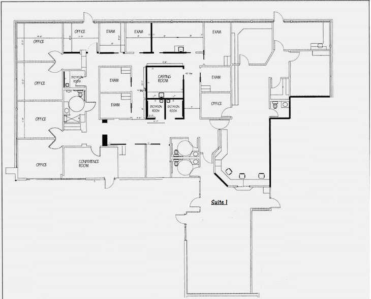 3225 N Civic Center Plz, Scottsdale, AZ à louer - Plan d’étage – Image 2 sur 16
