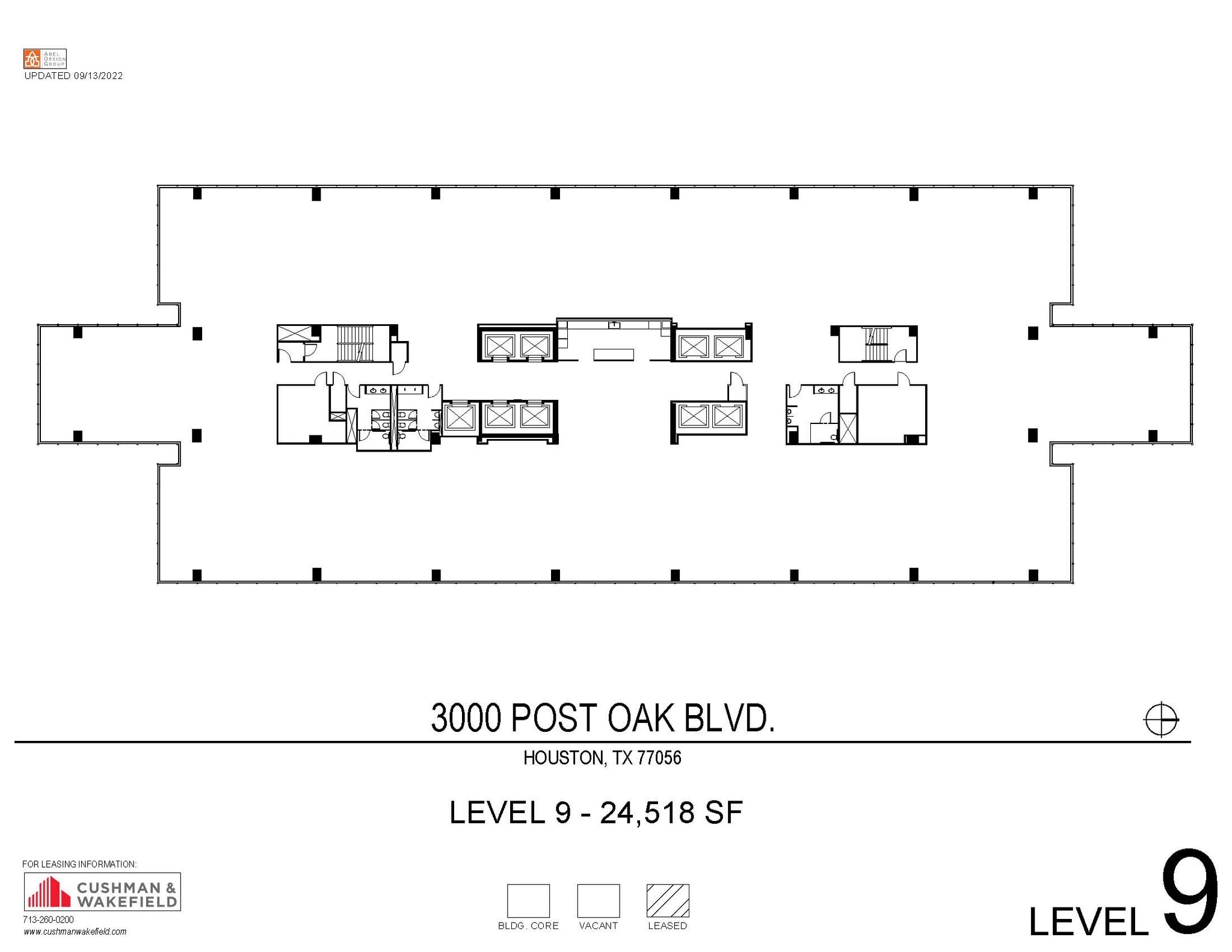 3000 Post Oak Blvd, Houston, TX à louer Plan d’étage– Image 1 sur 1