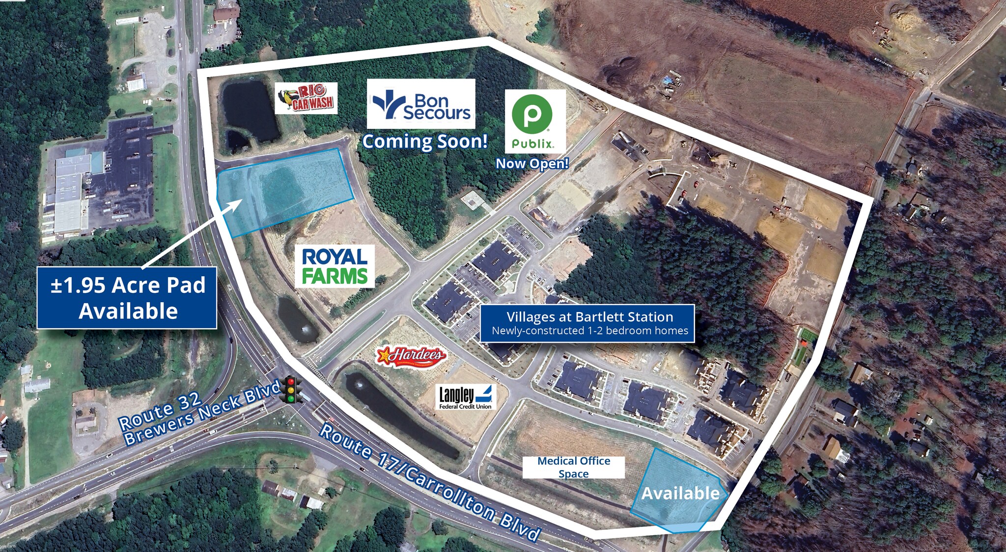 Route 17 & Brewers Neck Blvd, Carrollton, VA à louer Photo principale– Image 1 sur 2