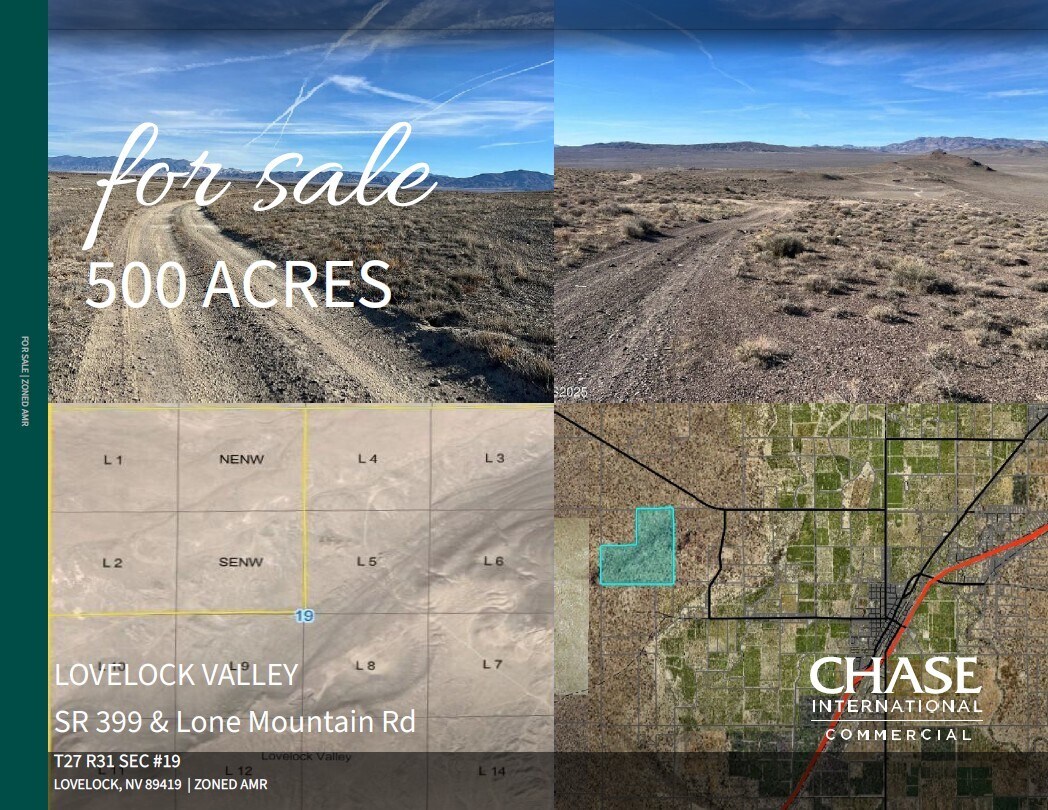 Lovelock Valley SR 399 & Lone Mountain Road, Lovelock, NV à vendre Photo de l’immeuble– Image 1 sur 17