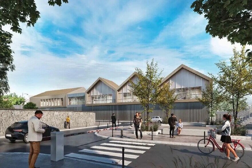 Local d’activités dans Ivry-sur-Seine à louer - Photo de l’immeuble – Image 1 sur 6