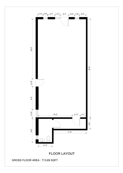 784 Knickerbocker Ave, Brooklyn, NY à louer - Plan d’étage – Image 2 sur 2