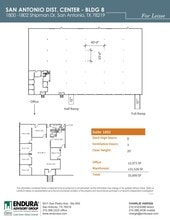 3439-3455 Steen St, San Antonio, TX à louer Plan d’étage– Image 1 sur 1