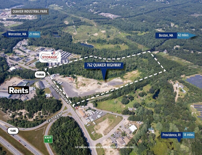 762 Quaker Hwy, Uxbridge, MA à vendre - Photo de l’immeuble – Image 2 sur 4