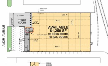 525 Dell Rd, Carlstadt, NJ à louer Plan de site– Image 1 sur 1