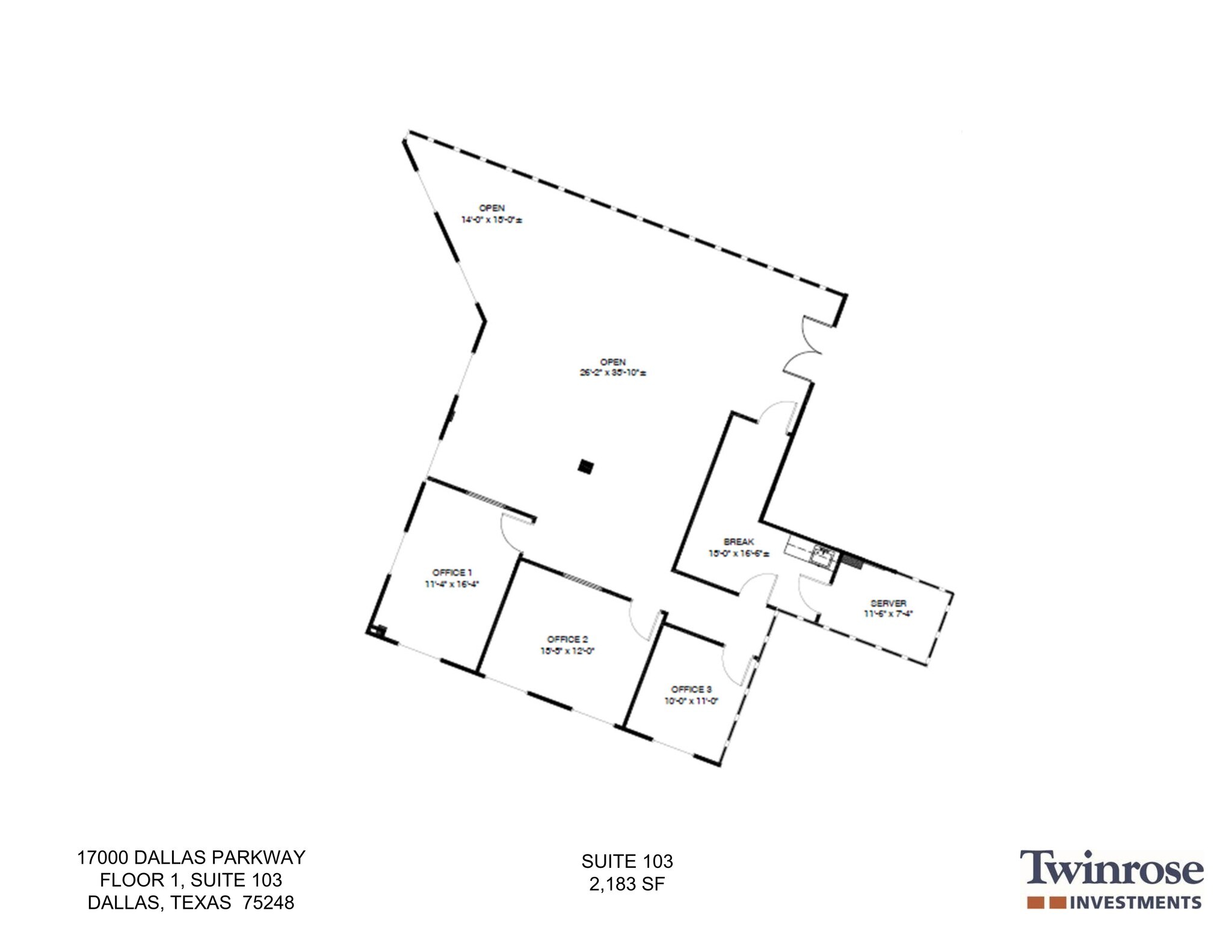17000 Dallas Pkwy, Dallas, TX à louer Plan de site– Image 1 sur 1