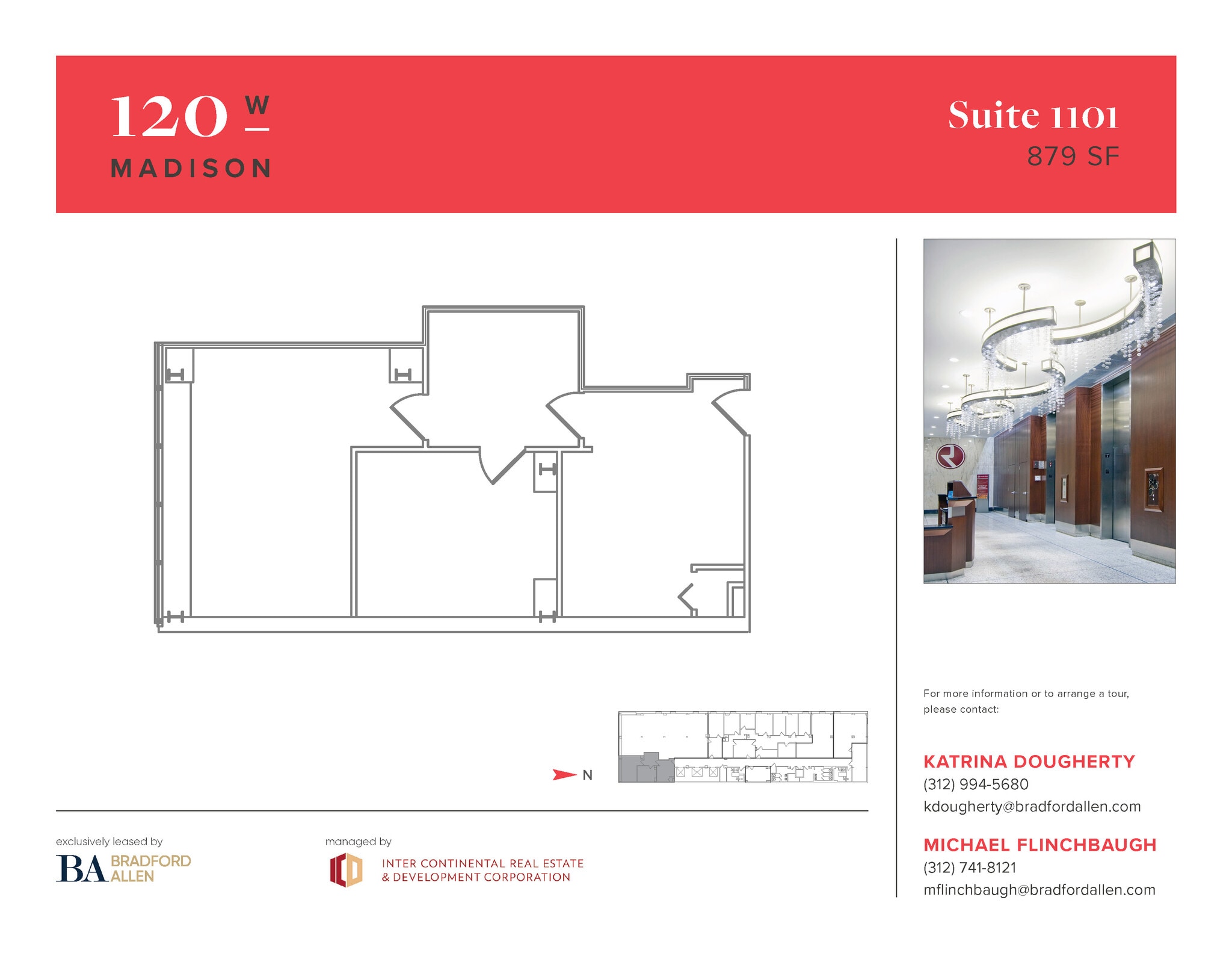 120 W Madison St, Chicago, IL à louer Plan d’étage– Image 1 sur 1