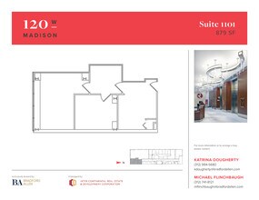 120 W Madison St, Chicago, IL à louer Plan d’étage– Image 1 sur 1