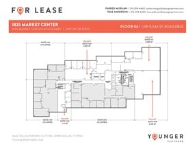 1825 Market Center Blvd, Dallas, TX à louer Plan d’étage– Image 1 sur 1