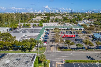 920-1020 W Hallandale Beach Blvd, Hallandale Beach, FL - Vue aérienne vue de carte - Image1