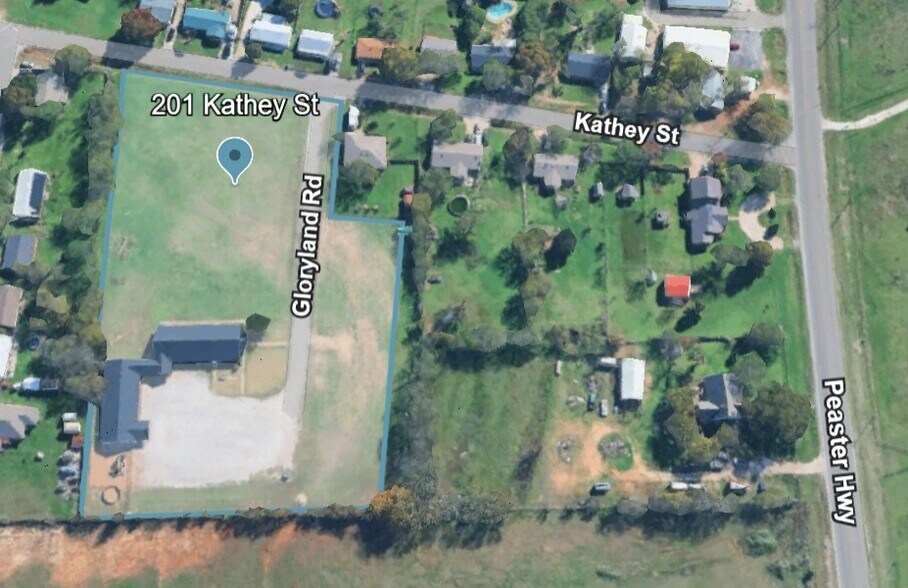 201 Kathey Street, Weatherford, TX à vendre - Aérien – Image 3 sur 11