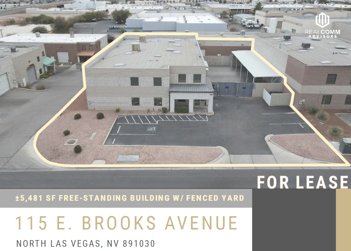 115 E Brooks Ave, North Las Vegas, NV à louer Photo de l’immeuble– Image 1 sur 3