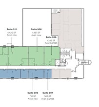 3030 Bunker Hill St, San Diego, CA à louer Plan d’étage– Image 2 sur 2