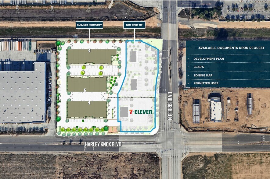 NWC Perris Blvd & Harley Knox Blvd, Perris, CA à vendre - Photo de l’immeuble – Image 2 sur 7