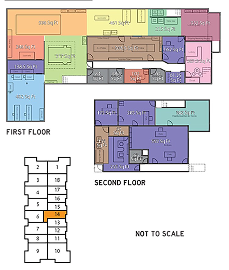 1200 Industrial Rd, San Carlos, CA 94070 - Lot 14 -  - Plan d’étage - Image 1 of 12