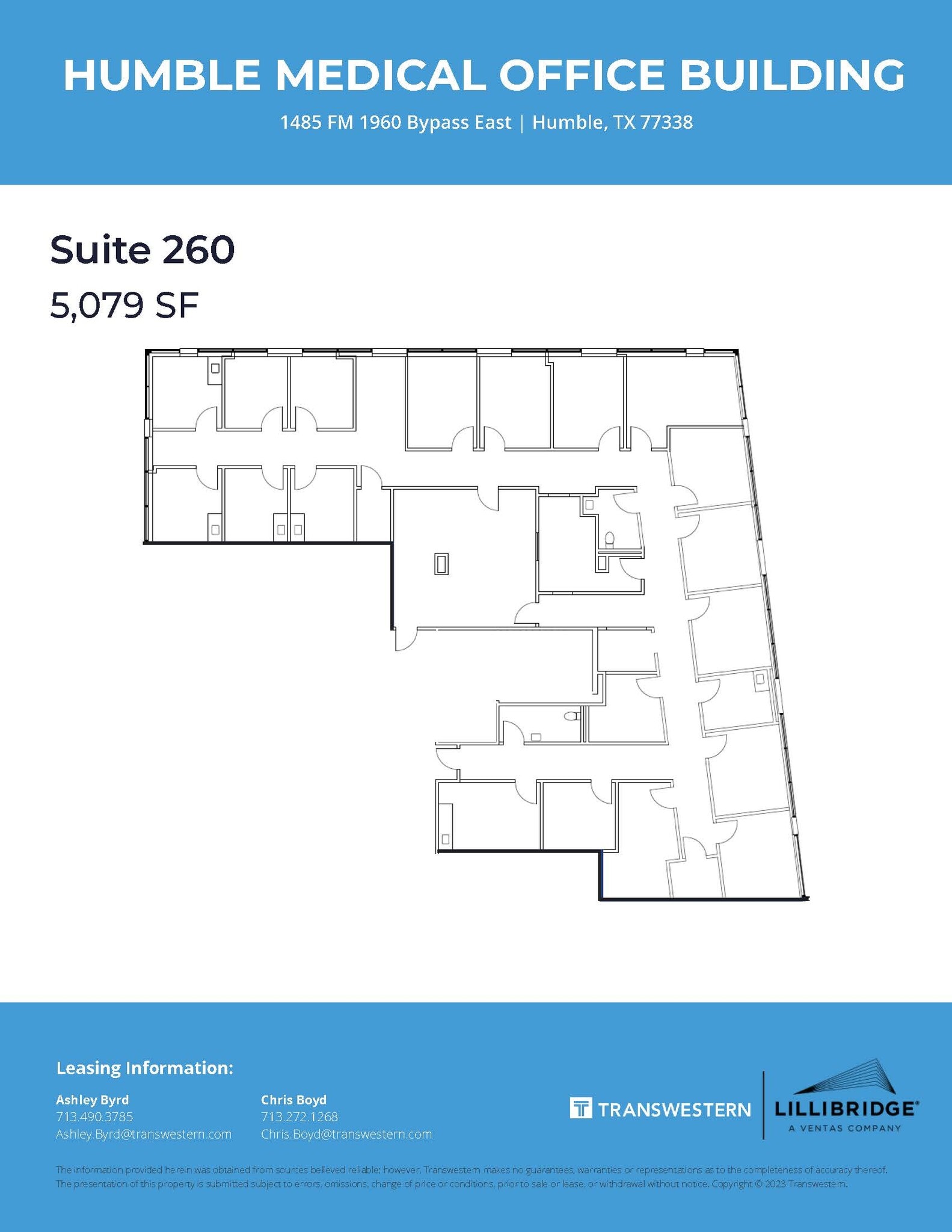 1485 FM 1960 Byp E, Humble, TX à louer Plan d’étage– Image 1 sur 1