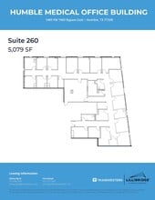 1485 FM 1960 Byp E, Humble, TX à louer Plan d’étage– Image 1 sur 1